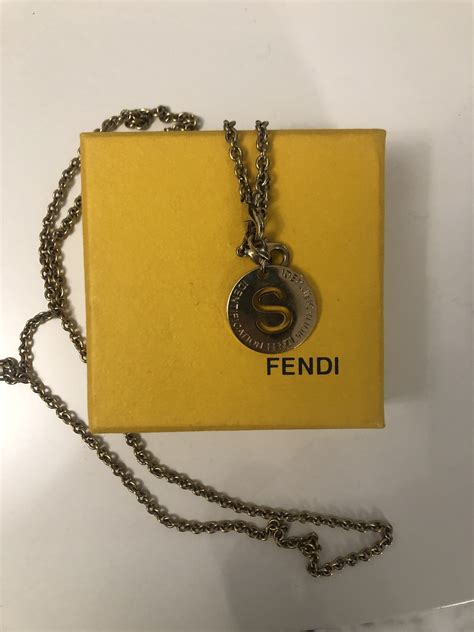 collana fendi rigida|Collane per Donna .